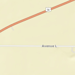 U.S. 56, Lyons, KS 67554, USA Street Map