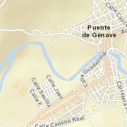 Puente de Génave Street Map