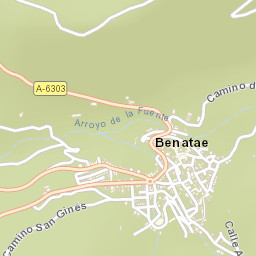 Benatae Street Map