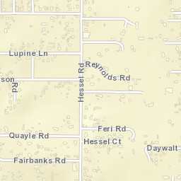 Cadwell California Street Map