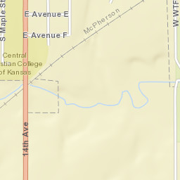 1301-1399 South Main Street, McPherson, KS Street Map