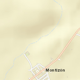 Montizón Street Map