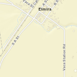 Elmira California Street Map