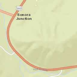 Sonora Junction California Street Map