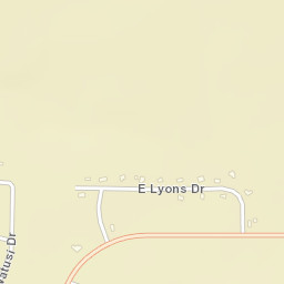 1-23 East McCulloch Boulevard, Pueblo West Street Map