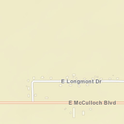 Pueblo West Street Map