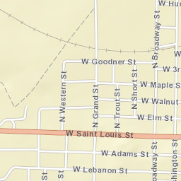 601-699 West Saint Louis Street, Nashville, IL Street Map