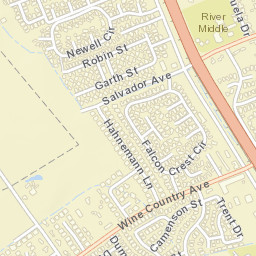 1877-1883 Salvador Avenue, Napa, CA Street Map