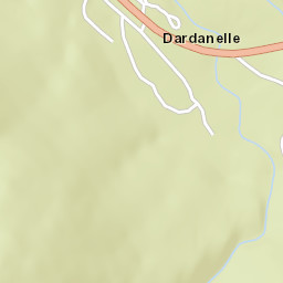 Dardanelle California Street Map