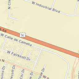 Pueblo West, CO, USA Street Map