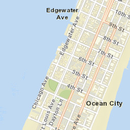 108 8th St Ocean City, Maryland Street Map