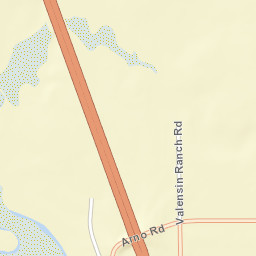 Hicksville California Street Map