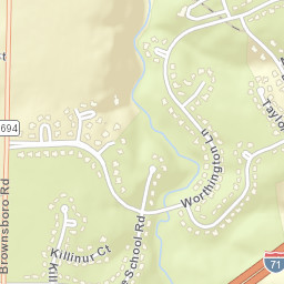 5733-5737 Moser Farm Rd, Prospect, KY 40059 Street Map
