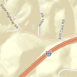 Kentucky 59, Olive Hill, KY 41164 Street Map