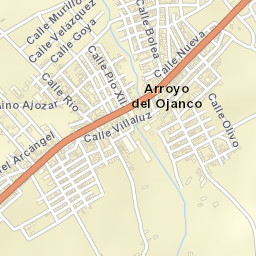 Arroyo del Ojanco Street Map