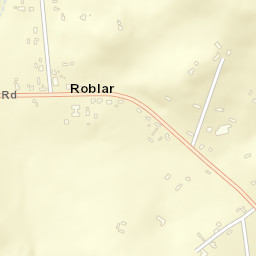 Roblar California Street Map