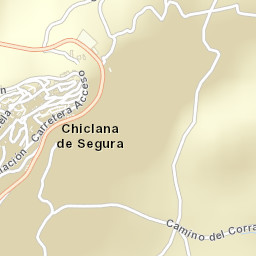 Chiclana de Segura Street Map