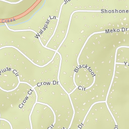 Big Trees Village California Street Map