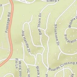 Dorrington California Street Map