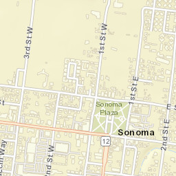 114 East Spain Street, Sonoma, CA 95476 Street Map