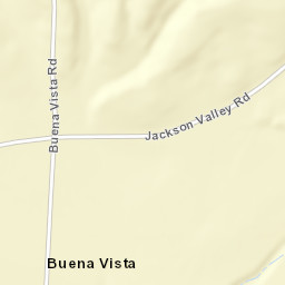 Buena Vista California Street Map