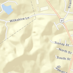 Summersville West Virginia Street Map