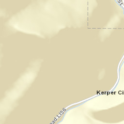 Kerper City Colorado Street Map