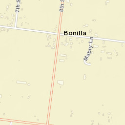Bonilla California Street Map