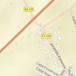 Azuaga Street Map