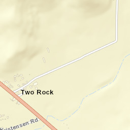 Two Rock California Street Map
