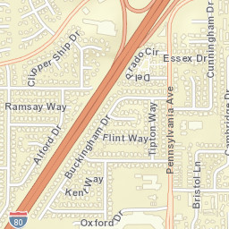 2616-2622 Aspinwall Ct Fairfield CA Street Map