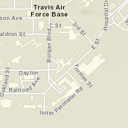Travis Field California Street Map