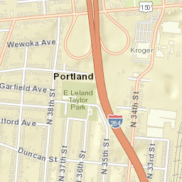 308 North 38th Street, Louisville, KY Street Map