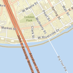320 W Riverside Dr Jeffersonville Indiana Street Map