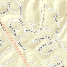 702 Hollingsworth Place, Louisville, KY Street Map