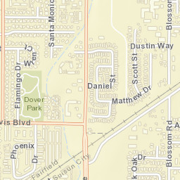 807 E Travis Blvd Fairfield CA 94533 Street Map