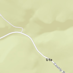 Ute Colorado Street Map