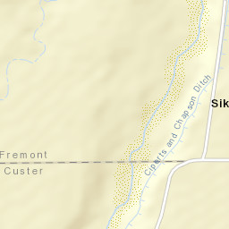 Sikes Colorado Street Map