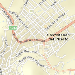 Santisteban del Puerto Street Map
