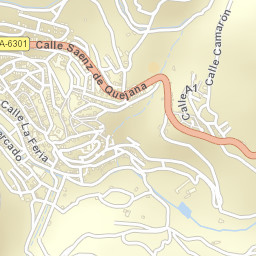 Beas de Segura Street Map
