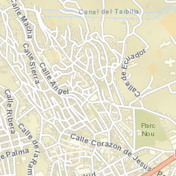 Crevillente Street Map