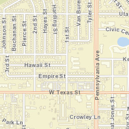 1655 West Texas Street, Fairfield, CA 94533 Street Map