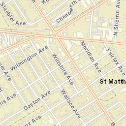 101-113 Breckenridge Lane, St. Matthews, KY Street Map