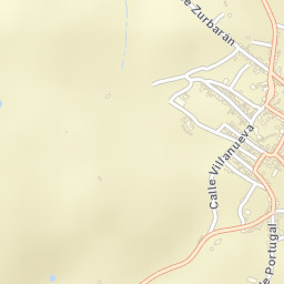 Valencia del Mombuey Street Map