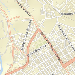 Cieza Street Map