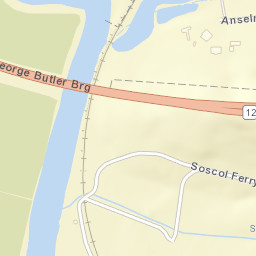 Thompson California Street Map