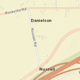 Russell California Street Map