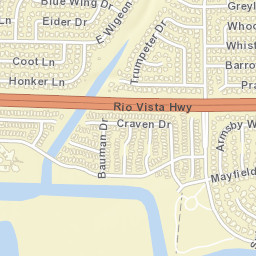 951-999 Craven Dr Suisun City CA Street Map