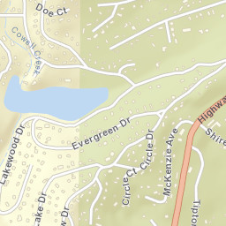 Lakemont Pines California Street Map
