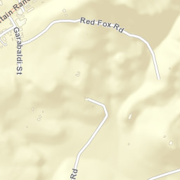 Mountain Ranch California Street Map